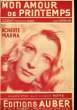 MON AMOUR DE PRINTEMPS partition pour le chant. ALEC SINIAVINE