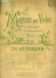 MORCEAUX POUR VIOLON. HERMANN Th.