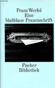 EINE BLAßBLAUE FRAUENSCHRIFT