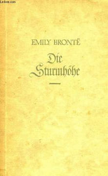 DIE STURMHÖHE. BRONTË Emily