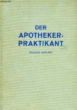 DER APOTHEKERPRAKTIKANT. COLLECTIF