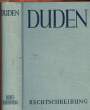 DUDEN, RECHTSCHREIBUNG DER DEUTSCHEN SPRACHE UND DER FREMDWÖRTER. GREBE Paul