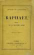 RAPHAEL - PAGES DE LA VINGTIEME ANNEE. LAMARTINE Alphonse de