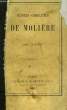 OEUVRES COMPLETES DE MOLIERE, TOME 3. MOLIERE
