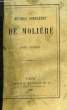 OEUVRES COMPLETES DE MOLIERE, TOME 1. MOLIERE