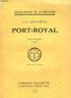 PORT-ROYAL, TOME 7 (TABLES). SAINTE-BEUVE