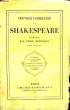 OEUVRES COMPLETES DE SHAKESPEARE (Traduites par Emile Montégut), TOME 1 seul. SHAKESPEARE William