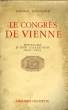 LE CONGRES DE VIENNE - HISTOIRE D'UNE COALITION 1812-1822. NICOLSON Harold