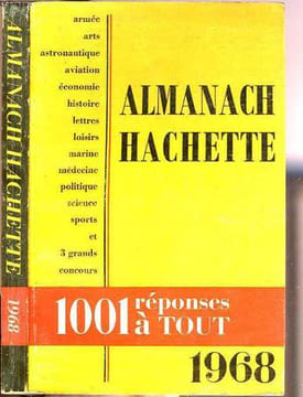 ALMANACH HACHETTE 1968. COLLECTIF