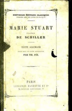 MARIE STUART (MARIA STUART). SCHILLER