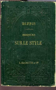 DISCOURS SUR LE STYLE