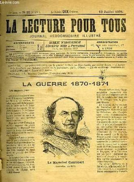 LA LECTURE POUR TOUS, 1ère ANNEE, N°22 (2è série). COLLECTIF