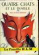 QUATRE CHAT ET LE DIABLE. Bonzon Paul-Jacques