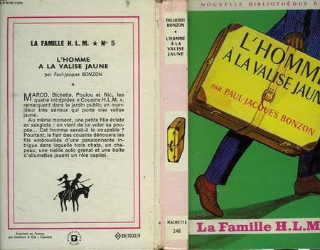 L'HOMME A LA VALISE JAUNE. BONZON Paul-Jacques