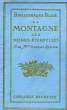 LA MONTAGNE AUX NEIGES ETERNELLES. RENARD Georges, Mme