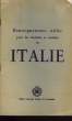 RENSEIGNEMENTS UTILES POUR LES TOURISTES SE RENDANT EN ITALIE. COLLECTIF
