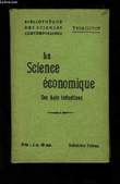 La Science Economique. Ses lois inductives.. GUYOT Yves