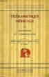 Thérapeutique Médicale. TOME IV : Poumons et Tuberculose.. COLLECTIF