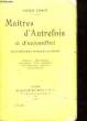 Ma&icirc;tres d'Autrefois et d'Aujourd'hui.. GIRAUD Victor
