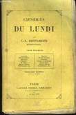 Causeries du Lundi. En 15 volumes.. SAINTE-BEUVE