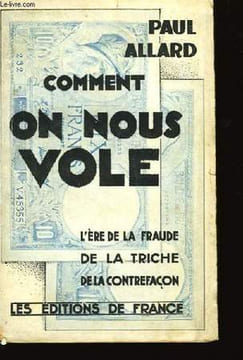 Comment on vous vole.. ALLARD Paul