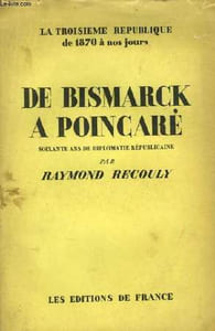 De Bismarck à Poincaré