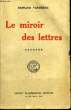 Le miroir des lettres. 7ème série (1924). VANDEREM Fernand