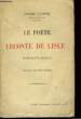 Le poète Leconte de Lisle.. FLOTTES Pierre