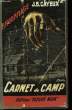 Carnet de Camp. CAYEUX J.B.