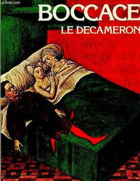 Boccace - Le Décaméron. Manuscrit enluminé du XVème siècle.. POGNON Edmond