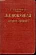 J.J. Rousseau. Oeuvres Choisies. FLANDRIN Louis