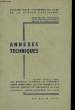 Annexes Techniques. COLLECTIF