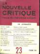 La Nouvelle Critique N°23, 3ème année.. LEMOINE Ed.