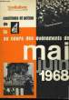 Positions de la CFDT au cours des évènements de Mai - Juin 1968. LUCAS Laurent