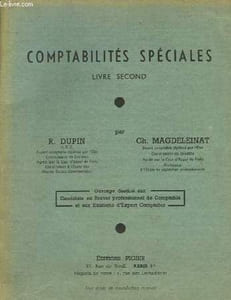 Comptabilités Spéciales. Livre 2nd.