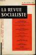 La Revue Socialiste N°176. PAGOSSE R. & COLLECTIF