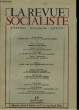 La Revue Socialiste N°12. PARTI SOCIALISTE