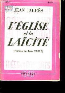 Cahiers Spartacus N°1. L'Eglise et la Laïcité, ou l'Eternité et les Circonstances.