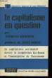 Le capitalisme en question.. GERMAIN Jacques