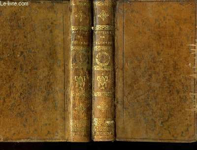Le Avventure di Telemaco, figliuolo d'Ulisse. En 2 TOMES. FRANCESCO DI SALIGNAC dellla MOHTE-FENELON