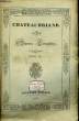 Oeuvres Complètes. TOME III, 10ème livraison : Mélanges historiques.. CHATEAUBRIAND