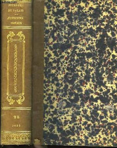 Journal du Palais. TOME 25 : 1833