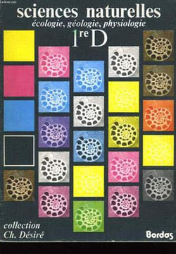 Sciences Naturelles. Classe de 1ère D. 3 TOMES en un seul volume. THERON A. et VALLIN J.