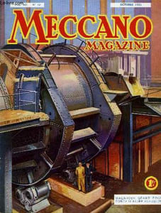 Meccano Magazine. Vol. XII n°10 ; Malaxeur géant pour fonte d'acier.