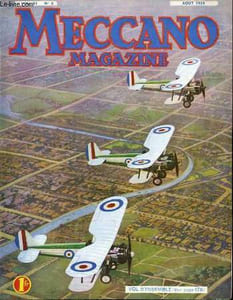 Meccano Magazine. Vol. XI, n°8 : Vol d'ensemble.