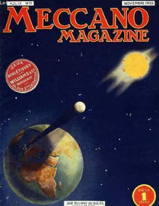 Meccano Magazine. Vol. IX, n°11 : Une éclipse du soleil