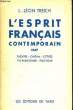 L'Esprit français contemporain 1947. TREICH Léon