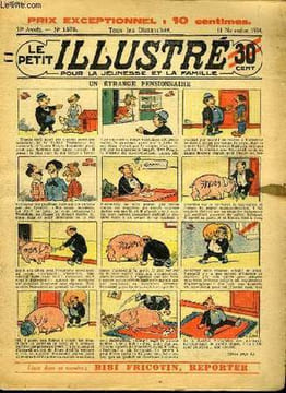 Le Petit Illustré pour la jeunesse et la famille, n°1570 : Un étrange pensionnaire.. VIGNON Suzanne & COLLECTIF