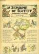 La Semaine de Suzette n°15 : Un bienfait n'est jamais perdu.. GAUTIER Henri & COLLECTIF