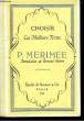 Choisir les Meilleurs Textes. MERIMEE P.